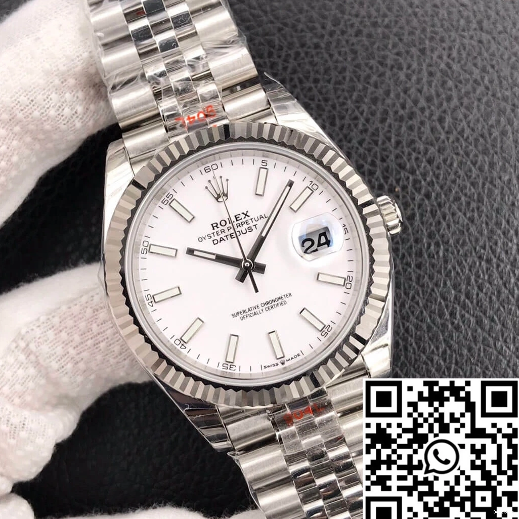 Rolex EW Stainless Datejust M126334-0010 Factory Steel 0711